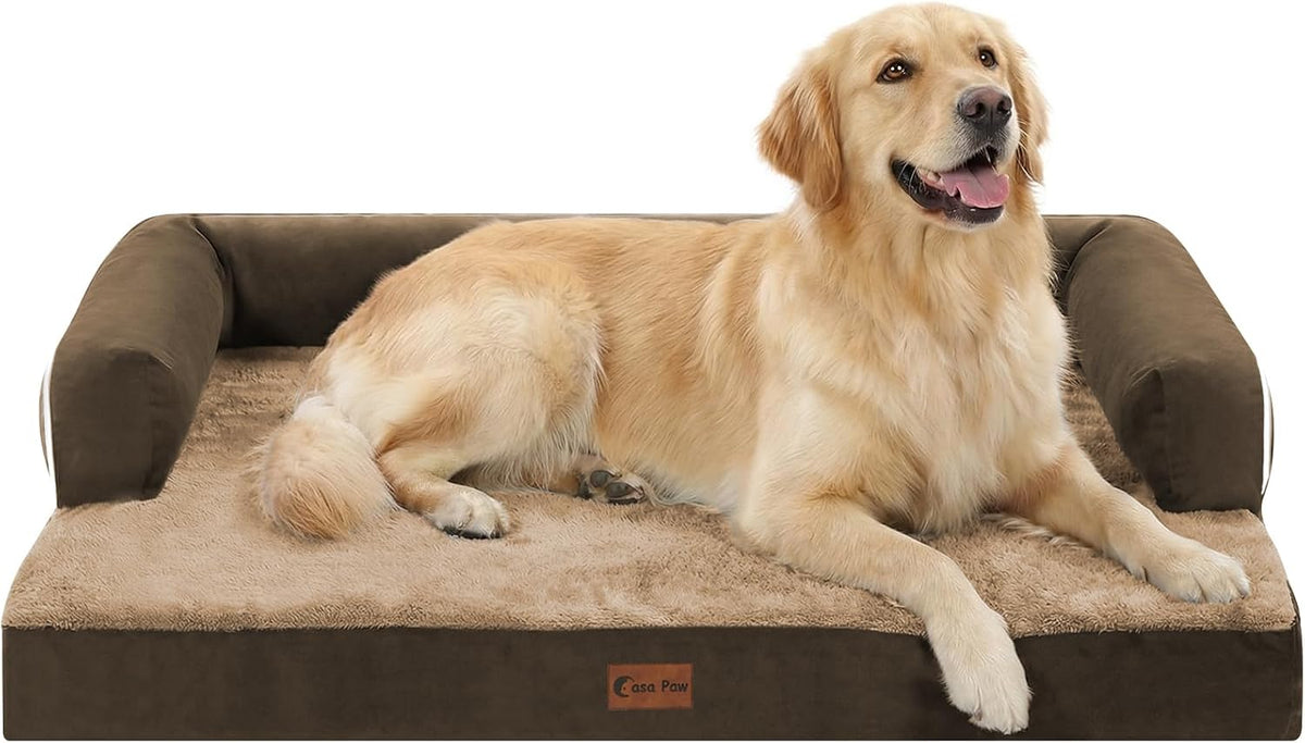 orthopedic washable dog bed for large dogs, 36x27in, main product view