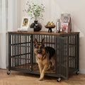 boldbone 42 inch dog crate furniture, heavy duty, main product view