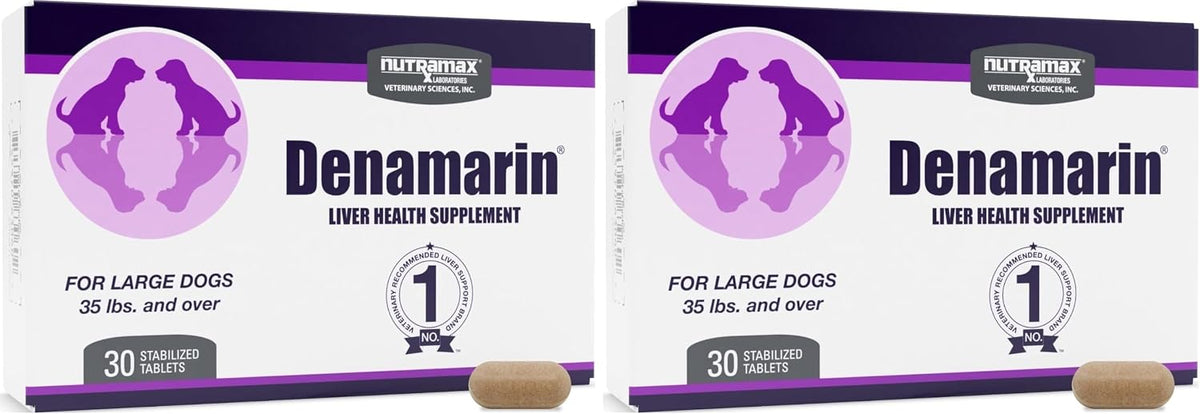 nutramax denamarin for large dogs, liver health supplement, main product view