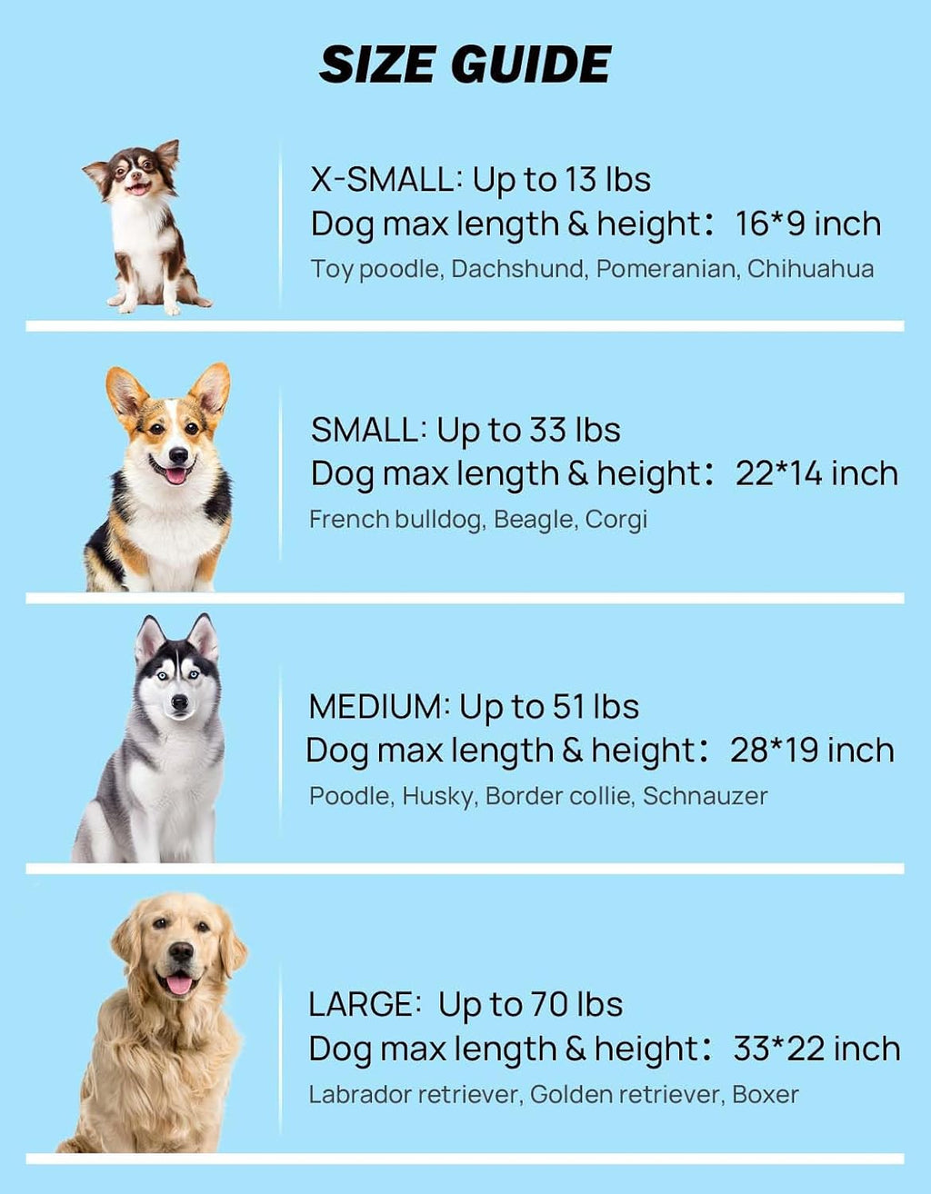 joytutus collapsible dog crate, 32 inch portable pet, package contents