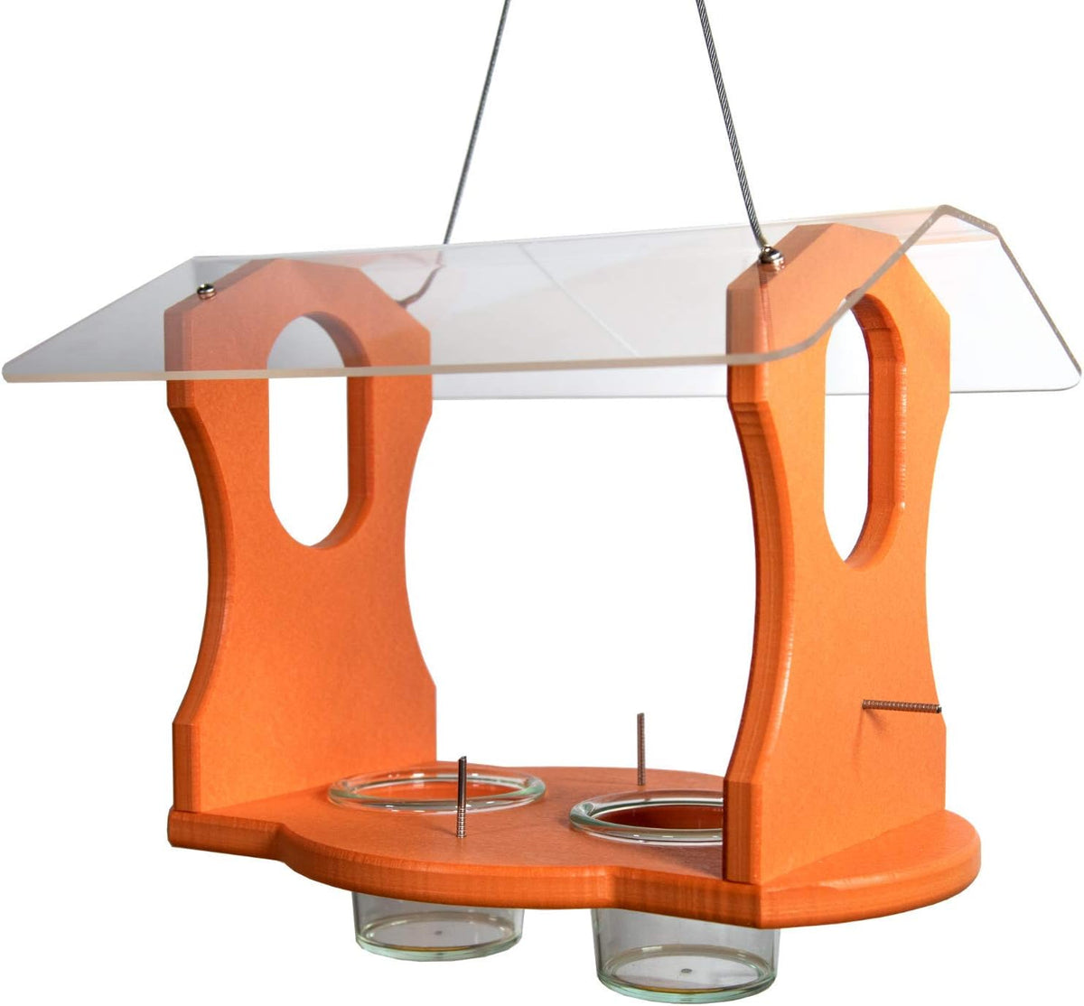 jcs wildlife oriole feeder for outdoors, recycled poly, main product view