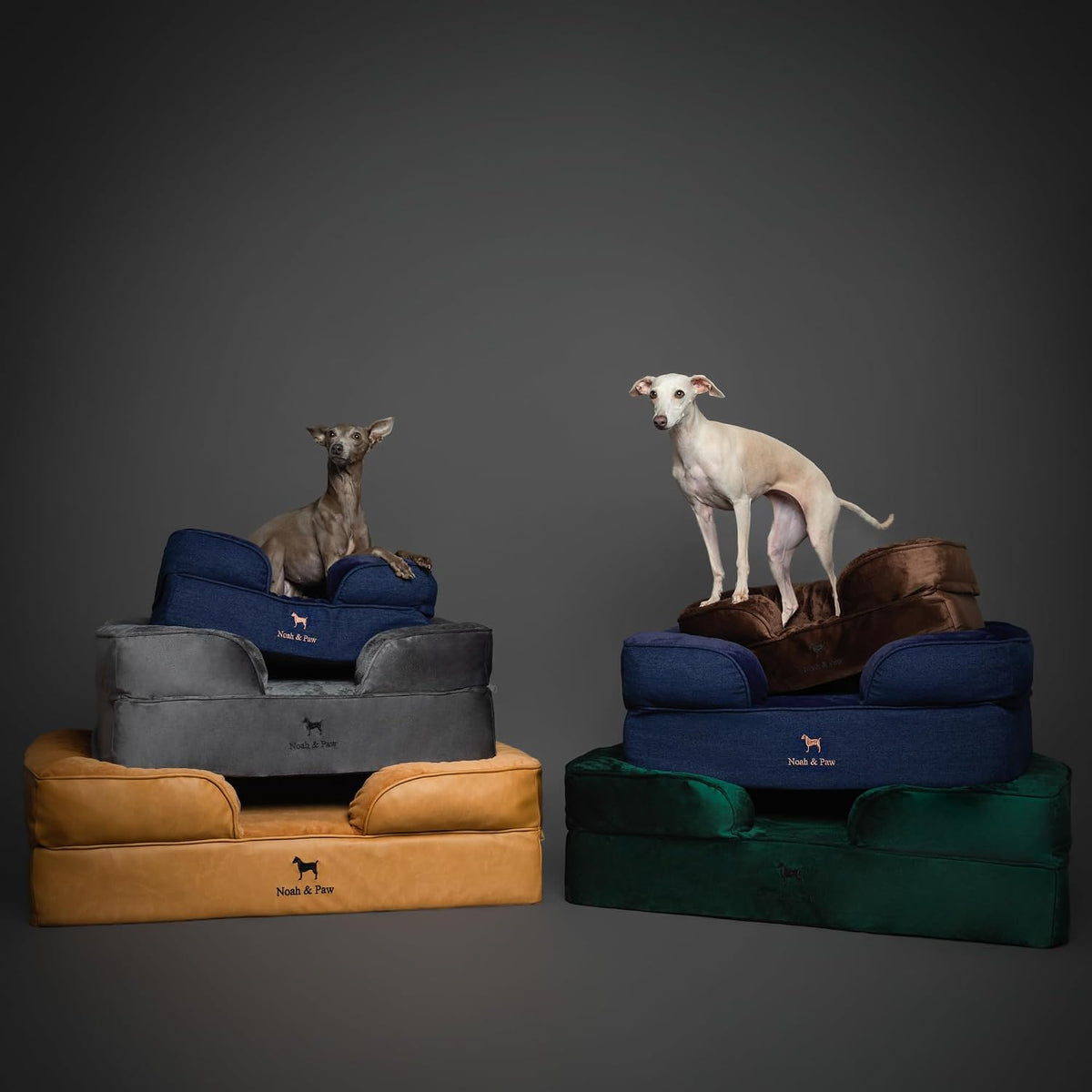 noah & paw xxl dog bed, orthopedic memory, view 9