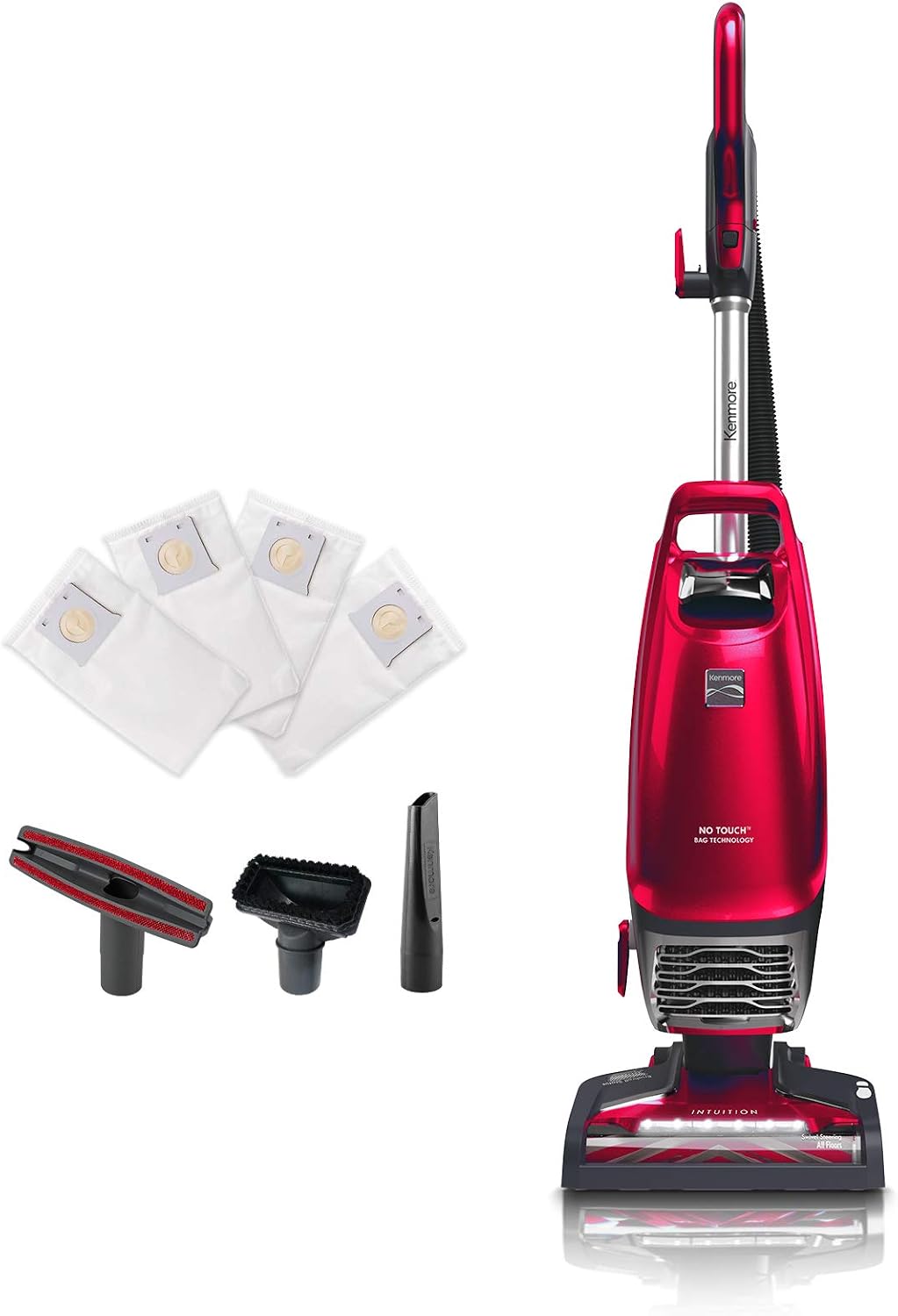 kenmore intuition bagged upright vacuum pet friendly, main product view