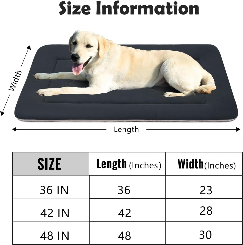 extra large dog bed soft dog crate pad, package contents