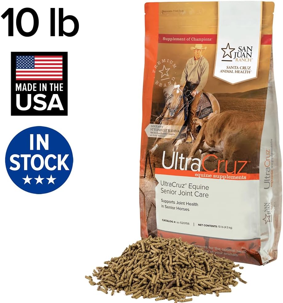 ultracruz® equine senior joint care for horses, 10, side view