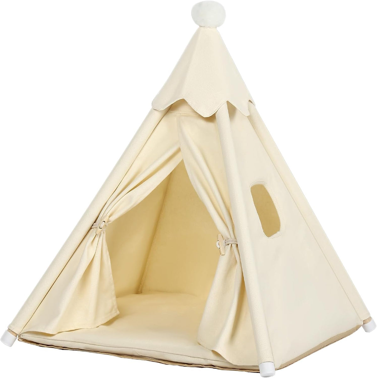 large cat & small dog teepee tent house, main product view