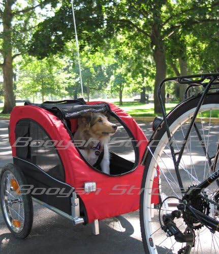 booyah medium dog stroller & pet bike trailer on a desk or shelf