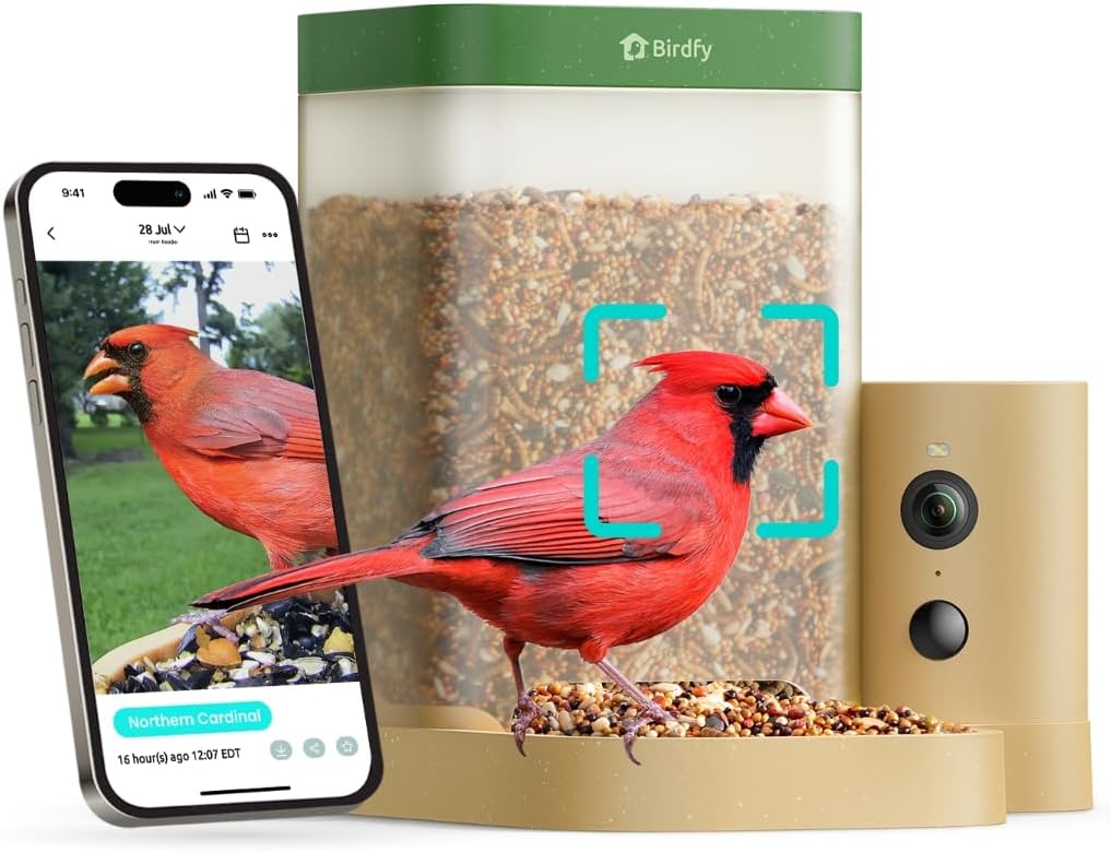 birdfy smart bird feeder with camera for beginners, main product view