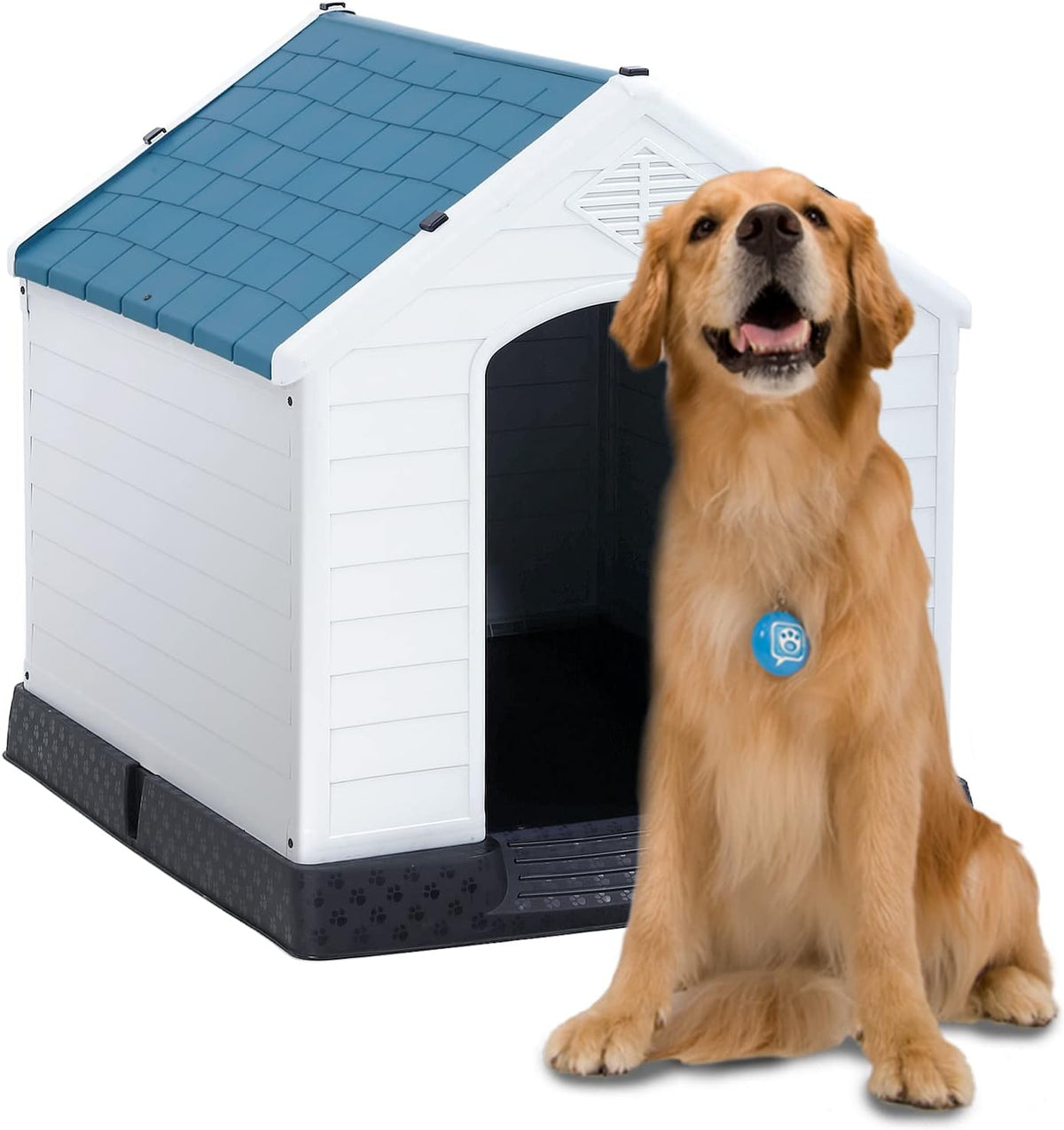 large dog house,outdoor dog kennel,insulated dog house pet, main product view