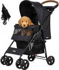 pet stroller for small dogs & cats, foldable, main product view