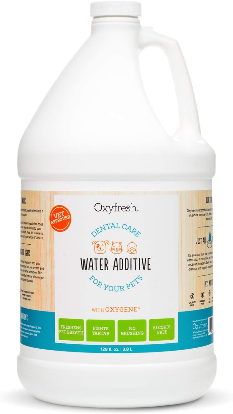 oxyfresh premium pet dental care solution pet water, main product view