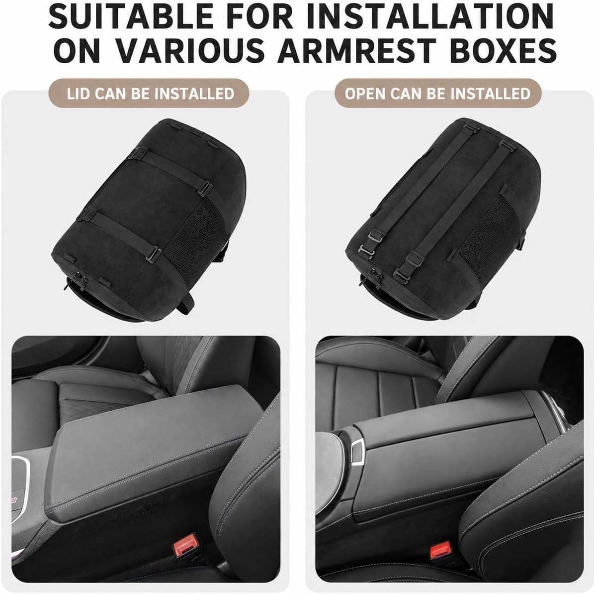 dog car seat for small dogs, center console, close-up detail