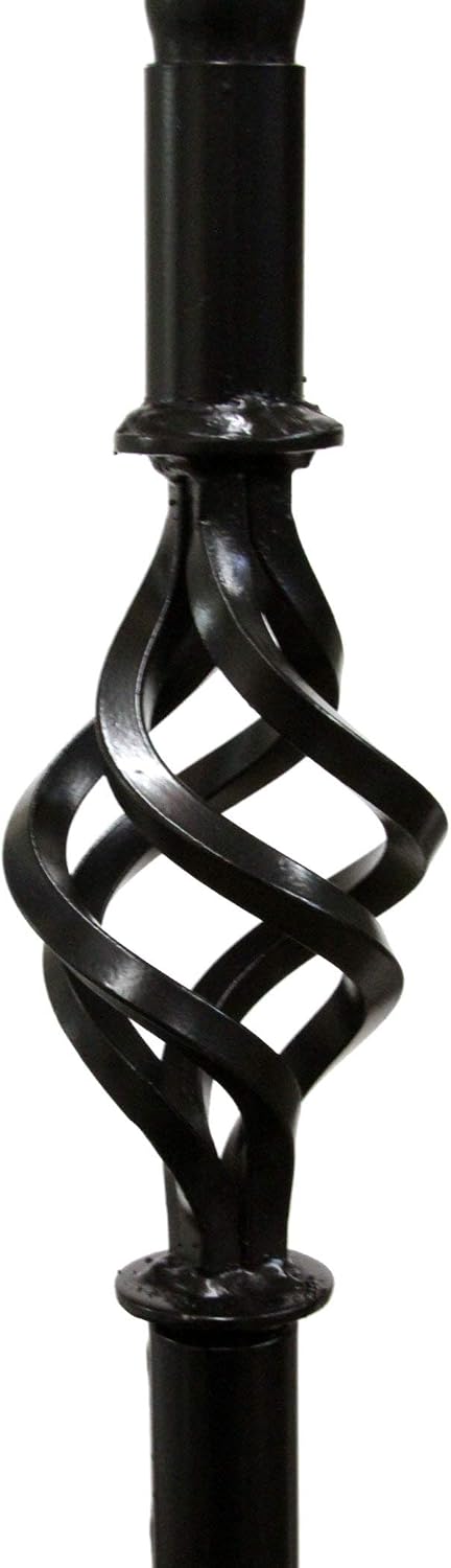 kettle moraine decorative bird feeder pole set with showing dimensions