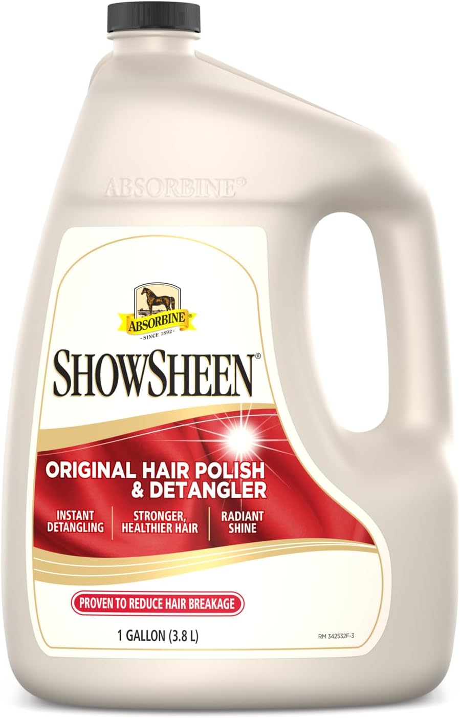 absorbine showsheen hair polish & detangler, 128 fl, main product view