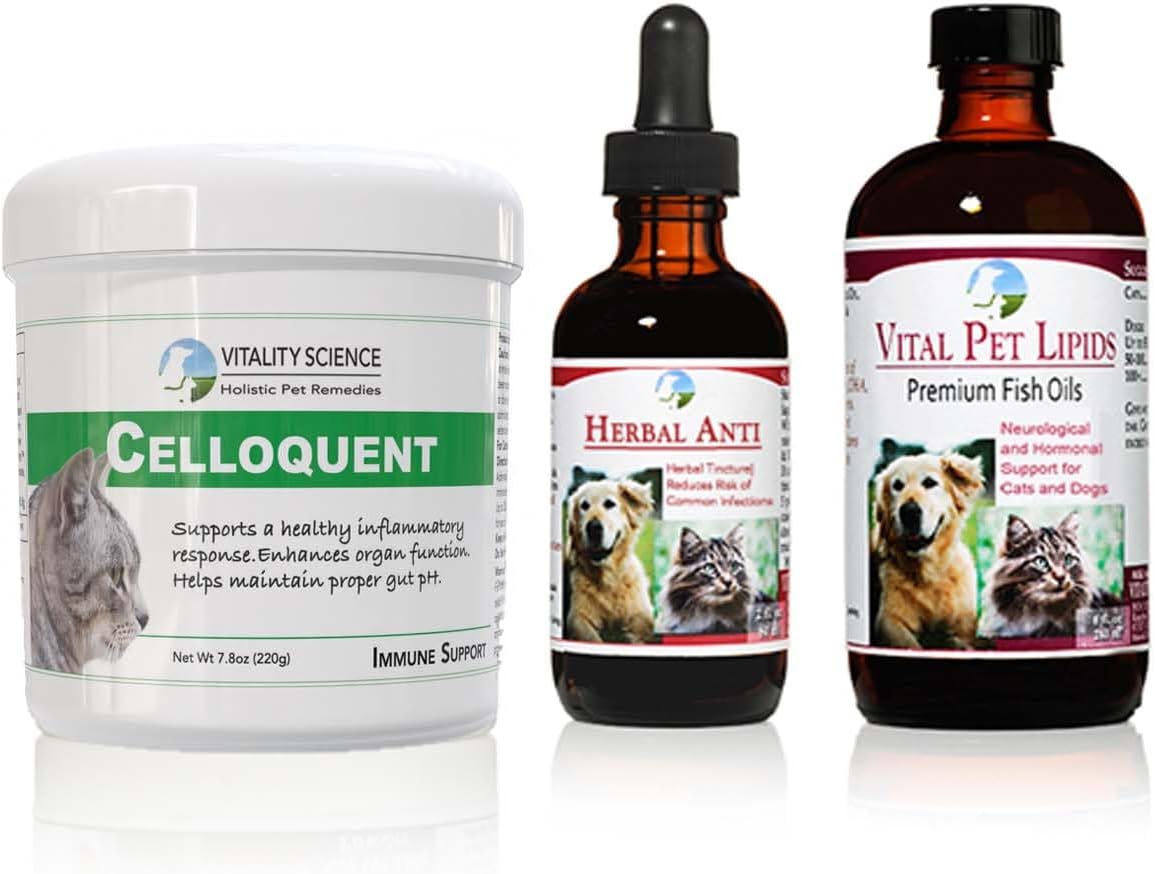 vitality science advanced immune restoration supplements for cats, main product view