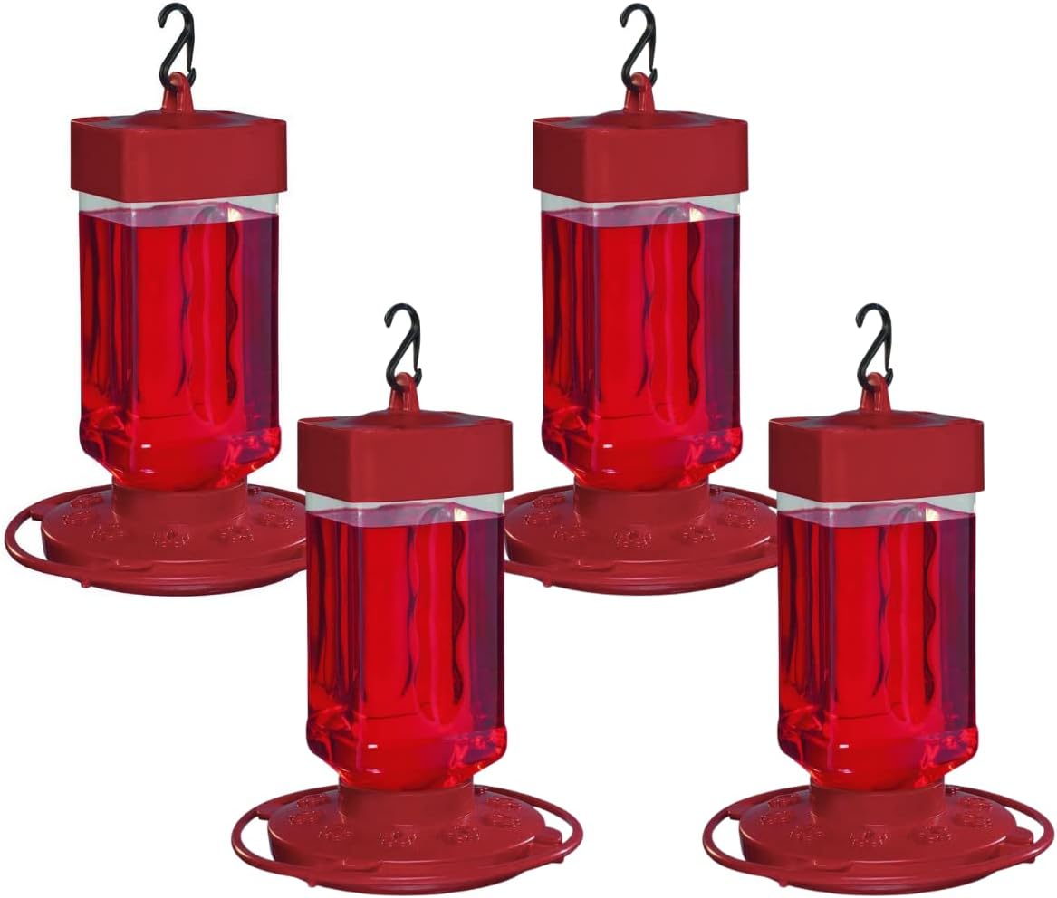 hummingbird feeder 32 oz [set of 4] plastic, main product view