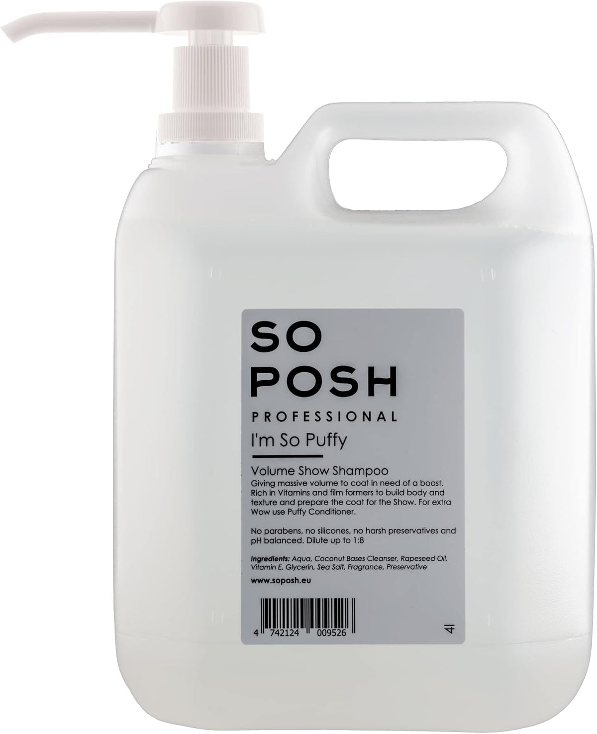 so posh i’m so puffy dog shampoo, main product view