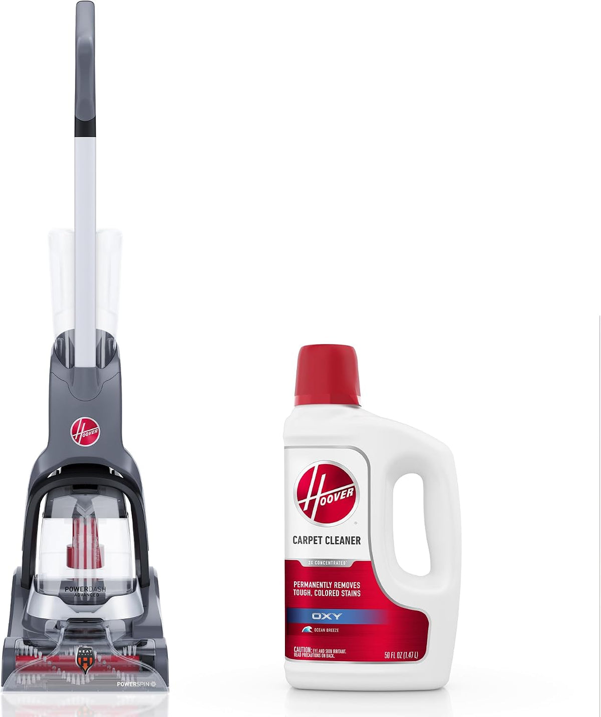 hoover powerdash pet advanced compact carpet cleaner machine, main product view