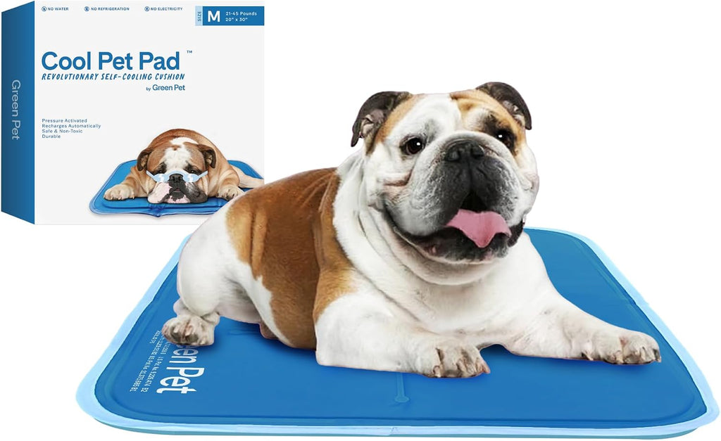 the green pet shop cool pet pad, main product view