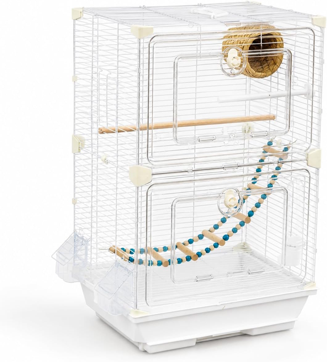 25 inch iron bird cage with stand for, main product view