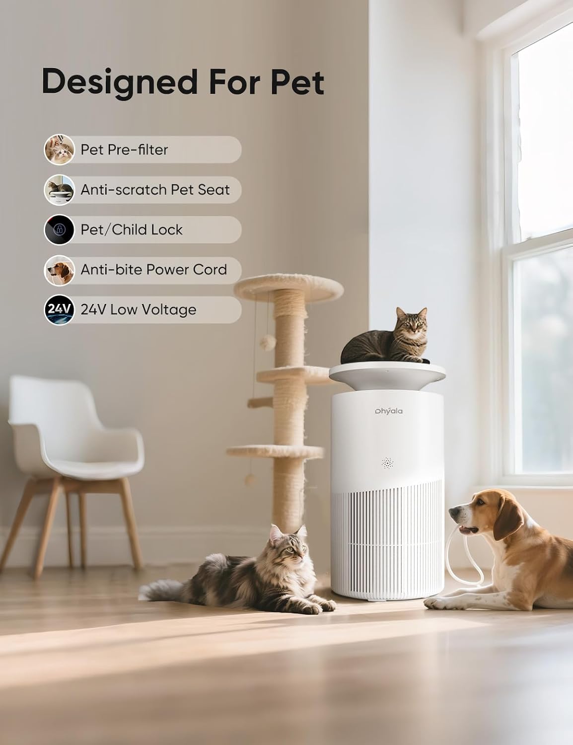 air purifier for home large room up to, side view
