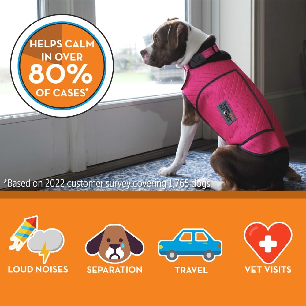 thundershirt for dogs calming anxiety vest, x small, close-up detail
