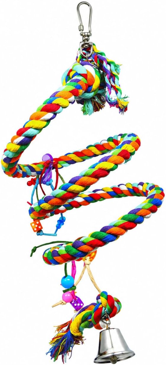 bonka bird toys 1961 large rope coil charm, main product view