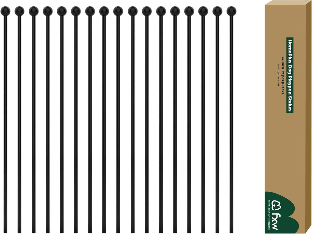 fxw indoor replacement stakes, dog playpen accessories, 24", main product view