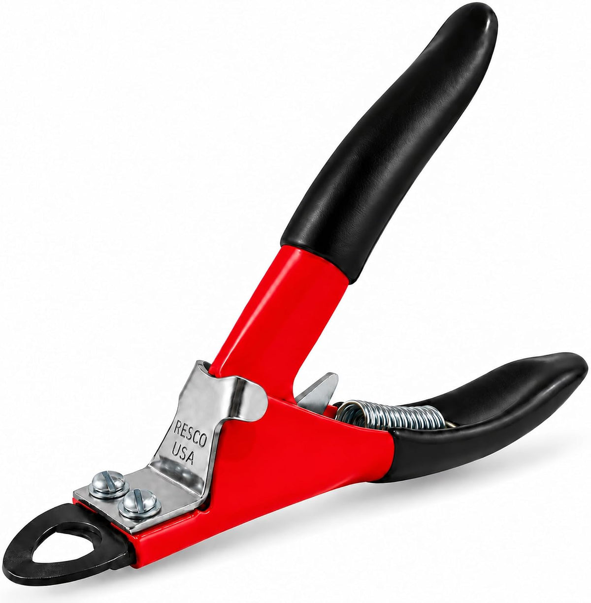 resco professional guillotine cat nail clippers with grips, main product view