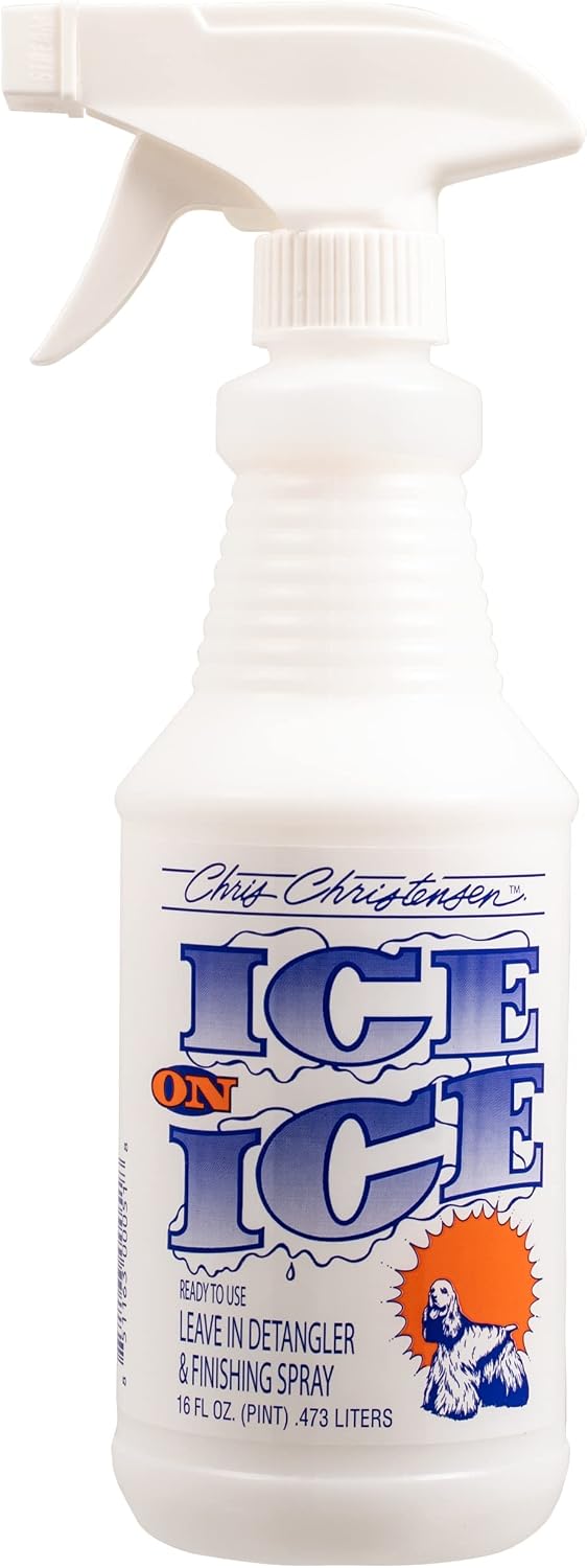 chris christensen ice on ice detangle and finishing shown in use