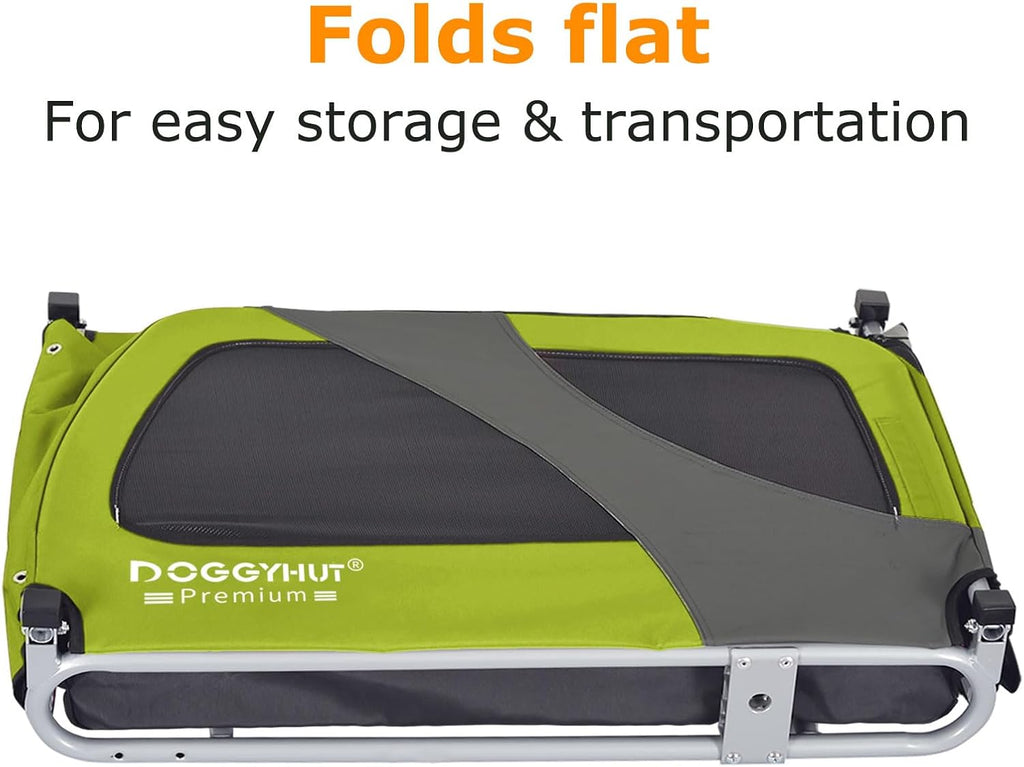 doggyhut® premium xl pet bike trailer, up to, package contents