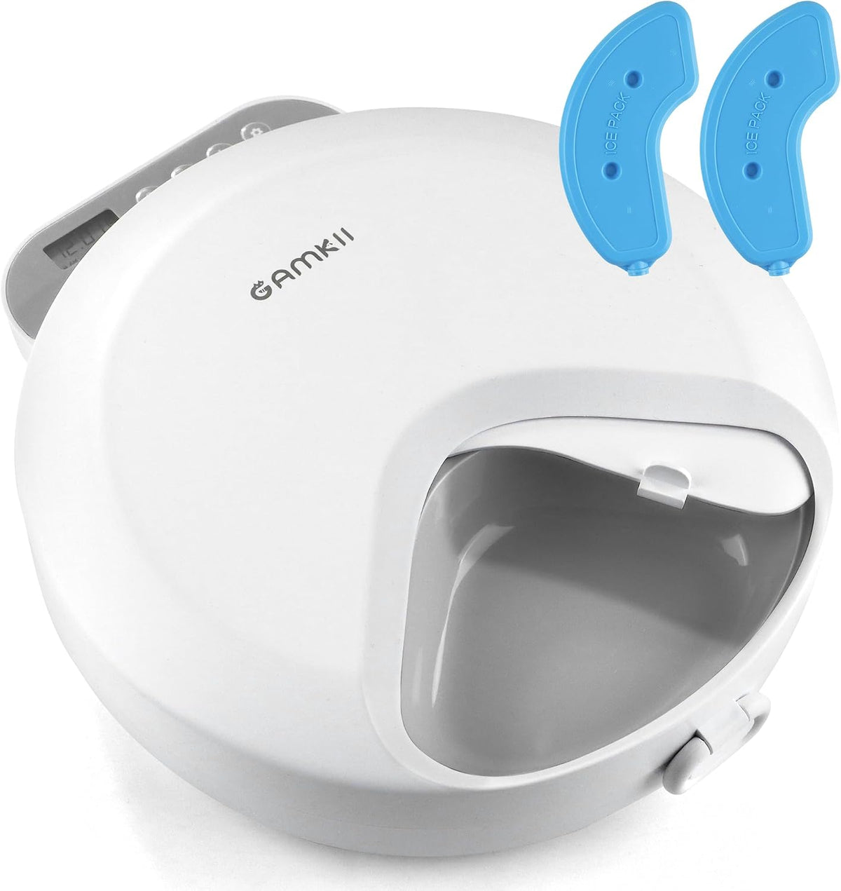 automatic cat feeder wet food, battery operated auto, main product view