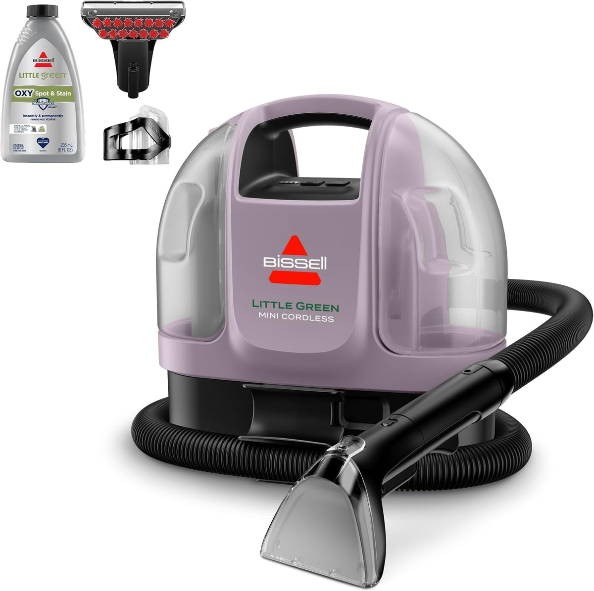 bissell little green mini cordless portable carpet and, main product view