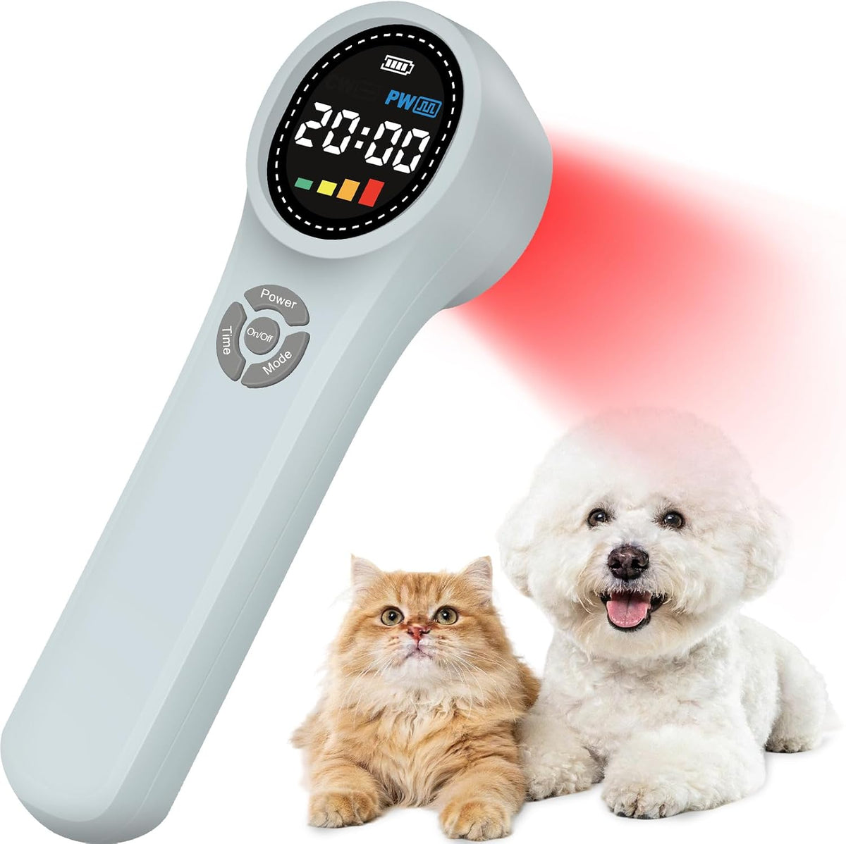 cold laser therapy device for dogs, infrared red, main product view