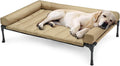 veehoo outdoor elevated dog bed with waterproof bolster, main product view