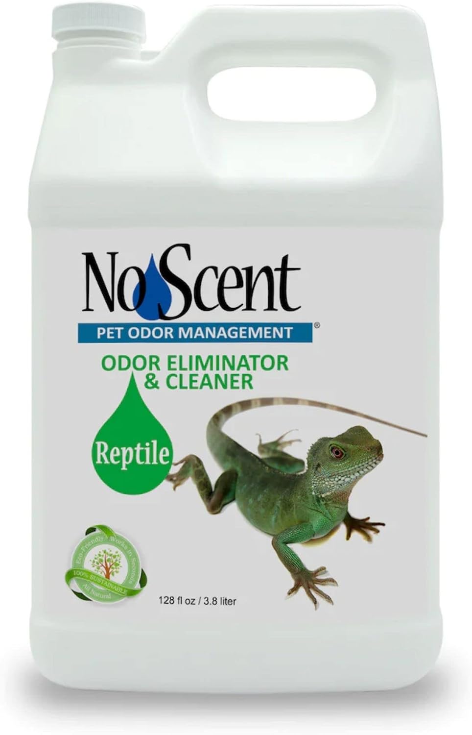 no scent reptile tank cleaner spray & pet, main product view