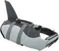 queenmore dog life jacket, cute shark dog life, main product view
