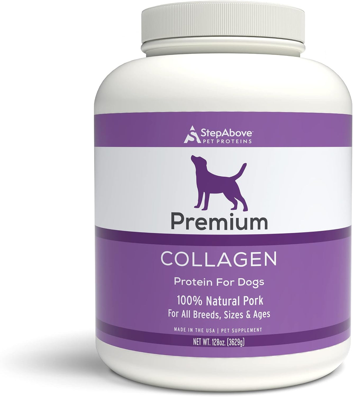 premium collagen gelatin protein for dogs, 8 lb, main product view