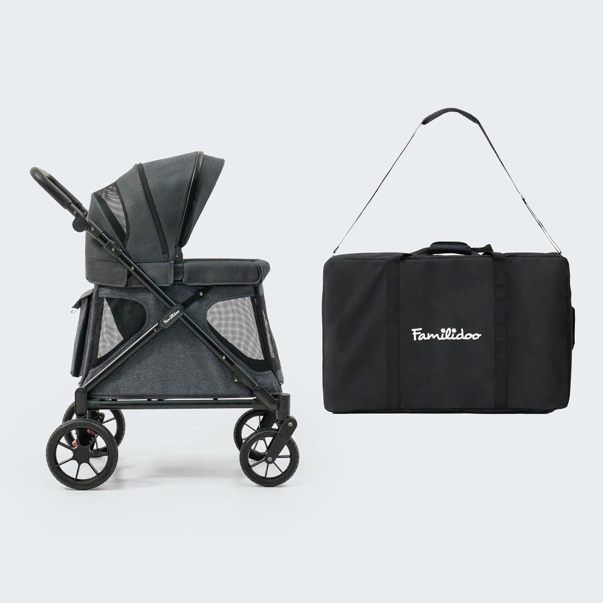 familidoo q1 2.0 multi-use kids wagon stroller –, main product view