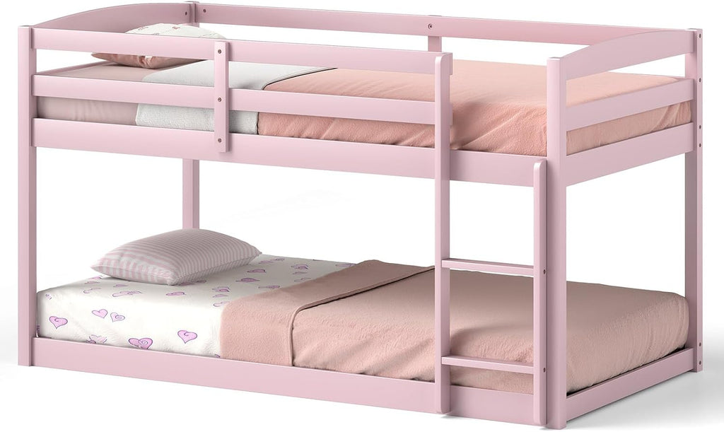 mat expert bunk bed twin over twin, low, view 9