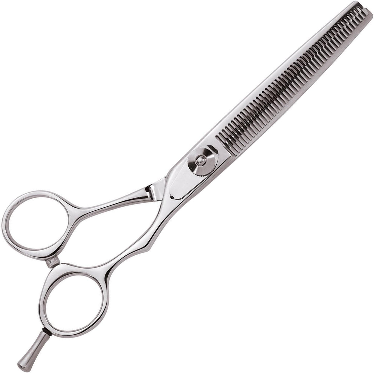 master grooming tools stainless steel 5200 series thinning shown in use