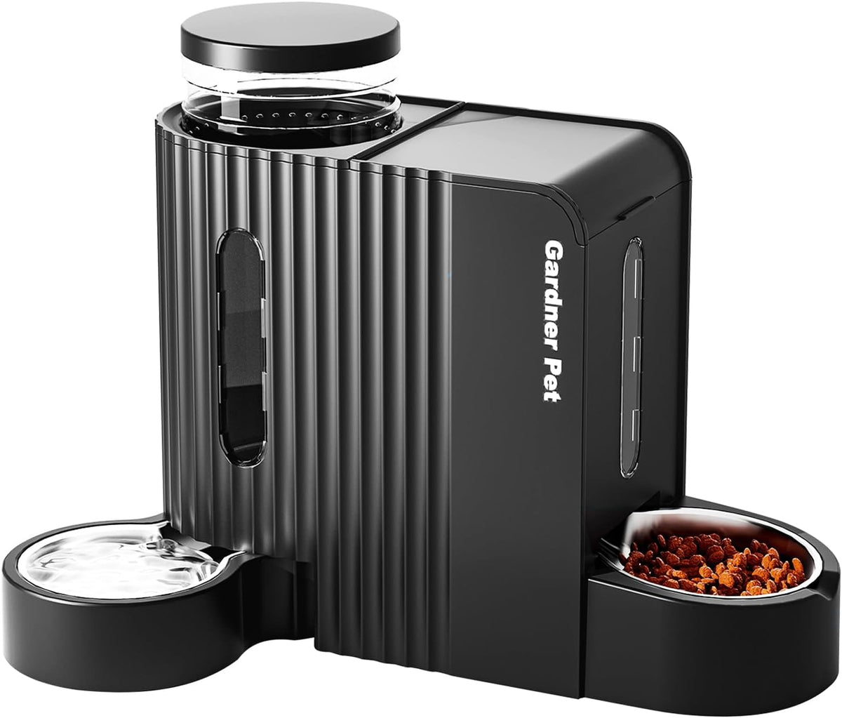 gravity automatic cat feeder, water & food dispenser, main product view