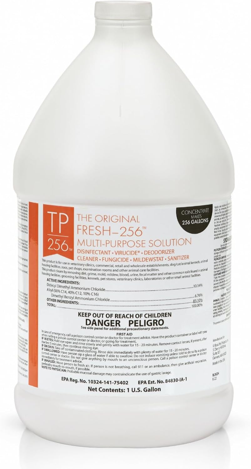top performance 256 multi-purpose concentrated disinfectant, detergent, and, main product view
