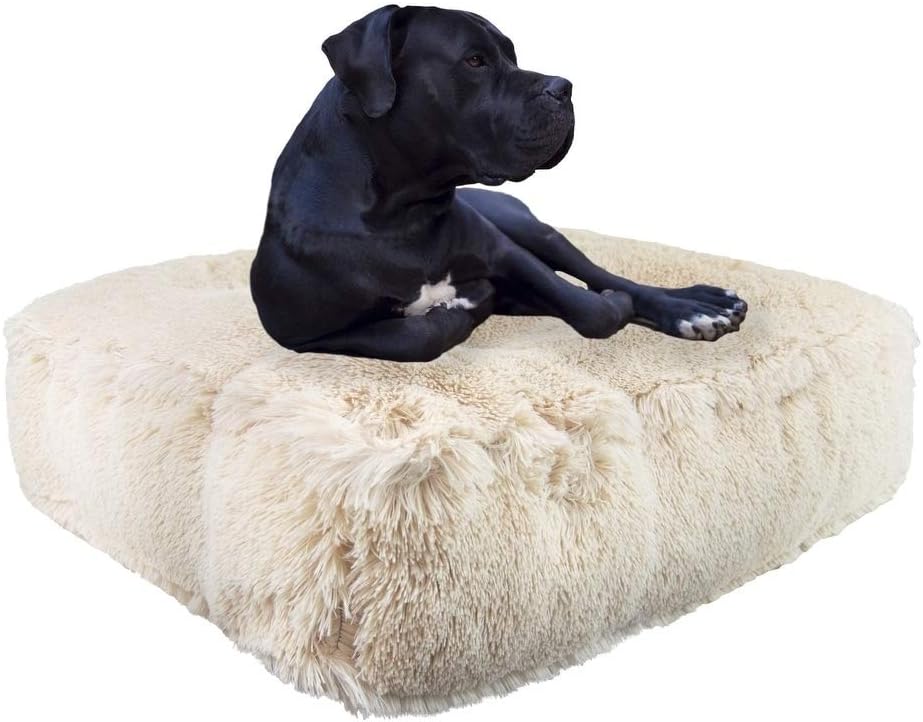 bessie and barnie frosted willow extra plush shag, close-up detail