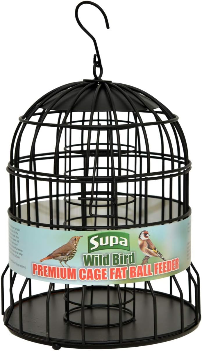 supa premium wild bird cage fat ball feeder, main product view