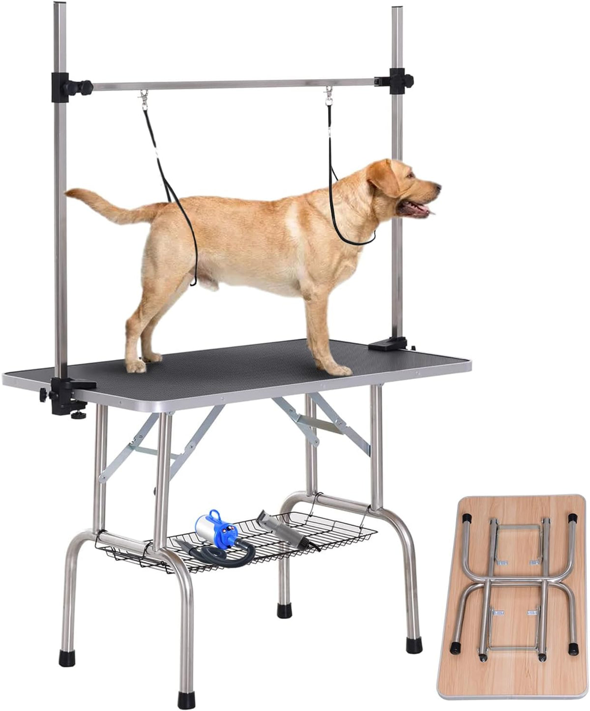 dog pet grooming table for large dogs adjustable, main product view
