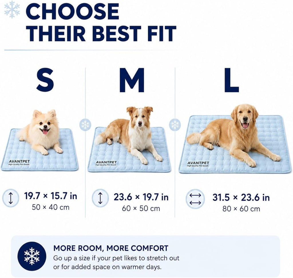 non-toxic gel cooling mat for dogs medium 23.6x19.7, package contents