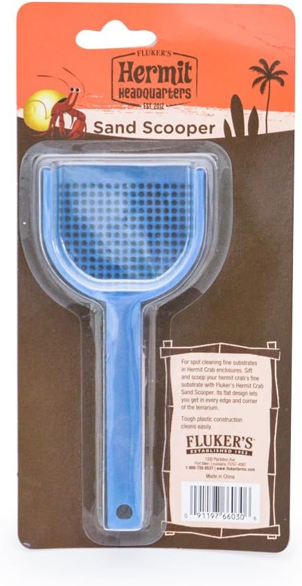 fluker's hermit crab sand scooper (pack of 12), main product view