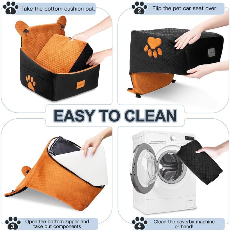 dog car seats for small/medium dogs up to on a desk or shelf