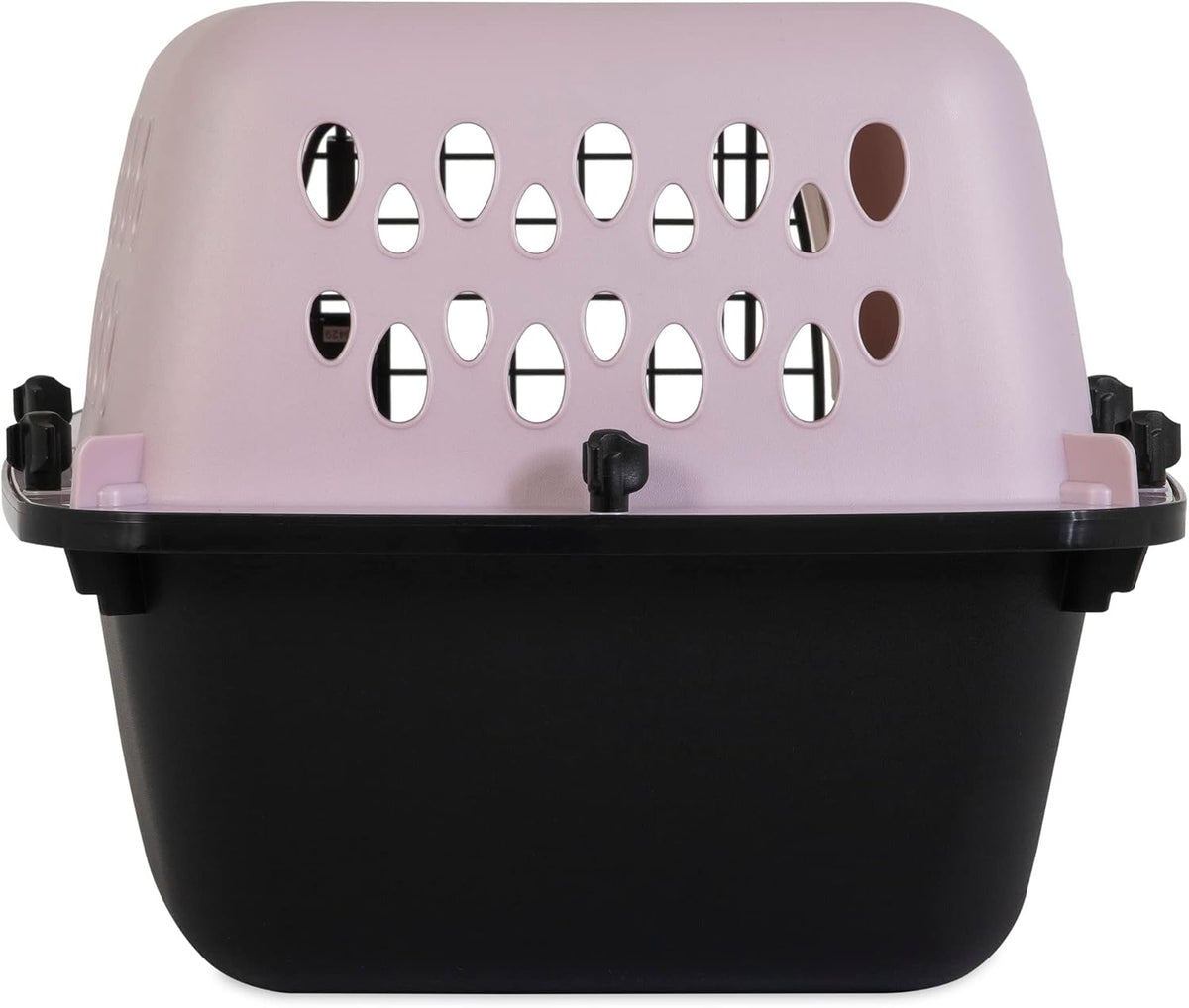 petmate fashion vari kennel, 19", for dogs up showing dimensions